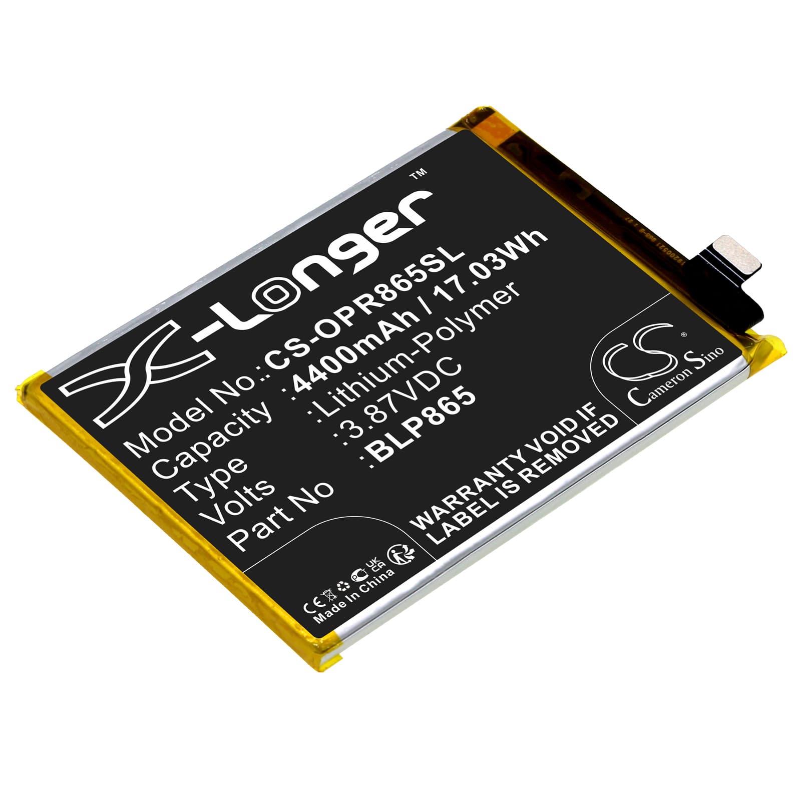 Replacement Battery for Oppo K9 Pro - CS-OPR865SL-1.jpg