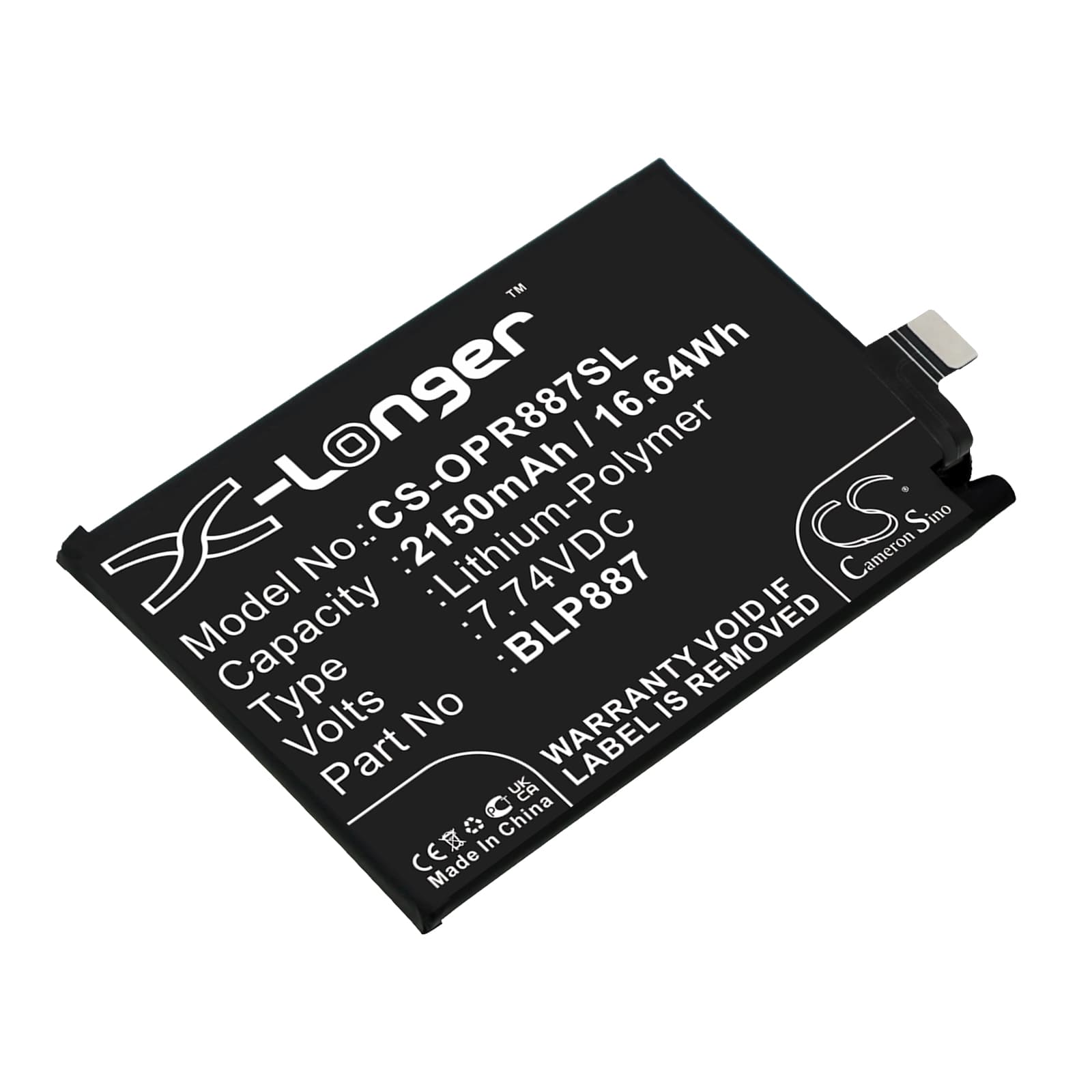 Replacement Battery for Oppo Realme GT Neo 2 - CS-OPR887SL-1.jpg