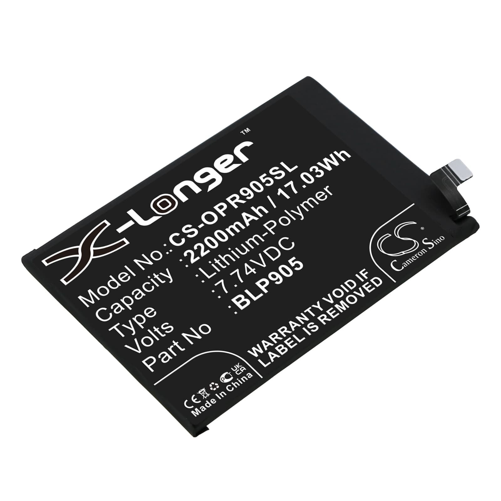 Replacement Battery for Oppo Reno 7 Pro 5G - CS-OPR905SL-1.jpg
