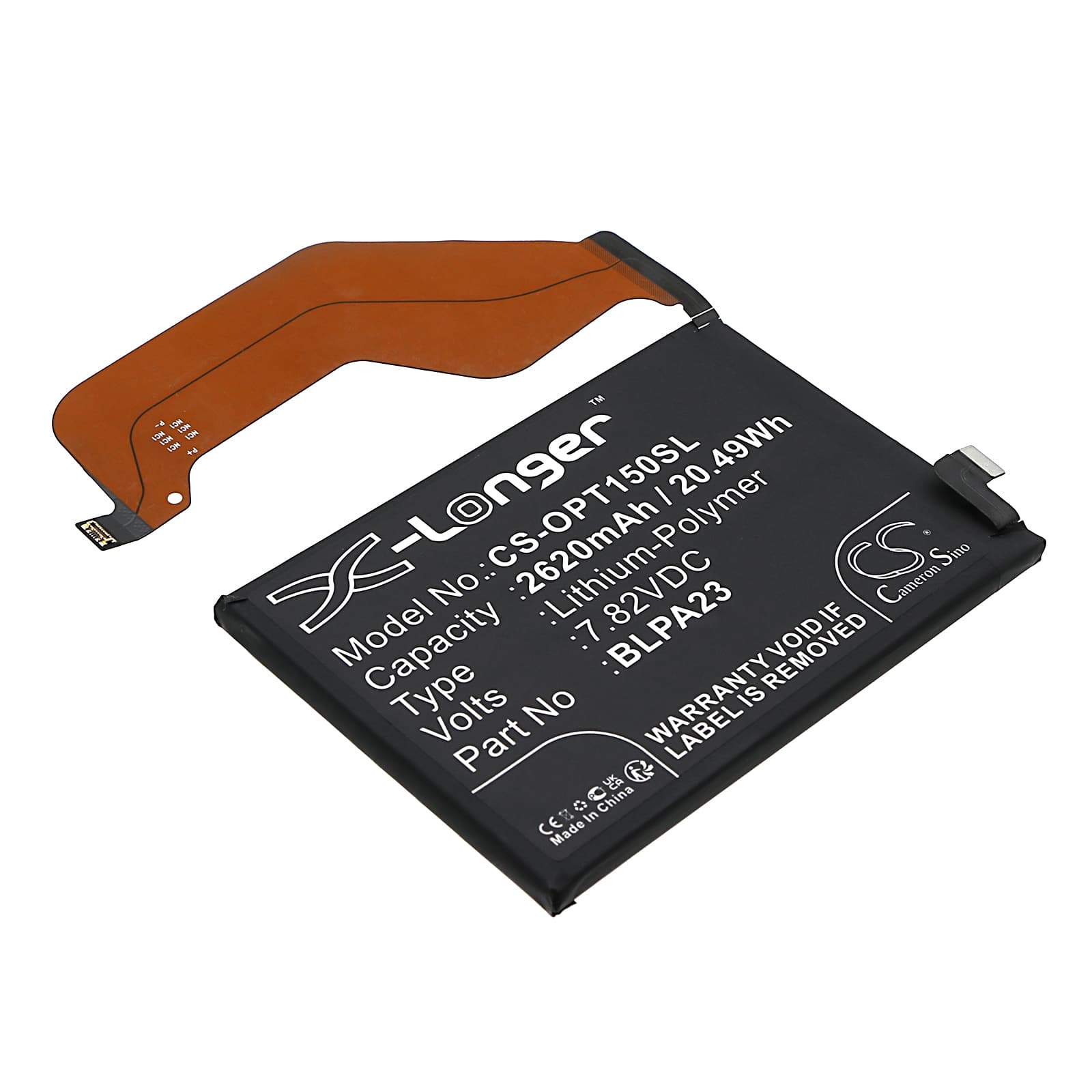 Replacement Battery for Oppo Realme GT5 150W - CS-OPT150SL-1.jpg