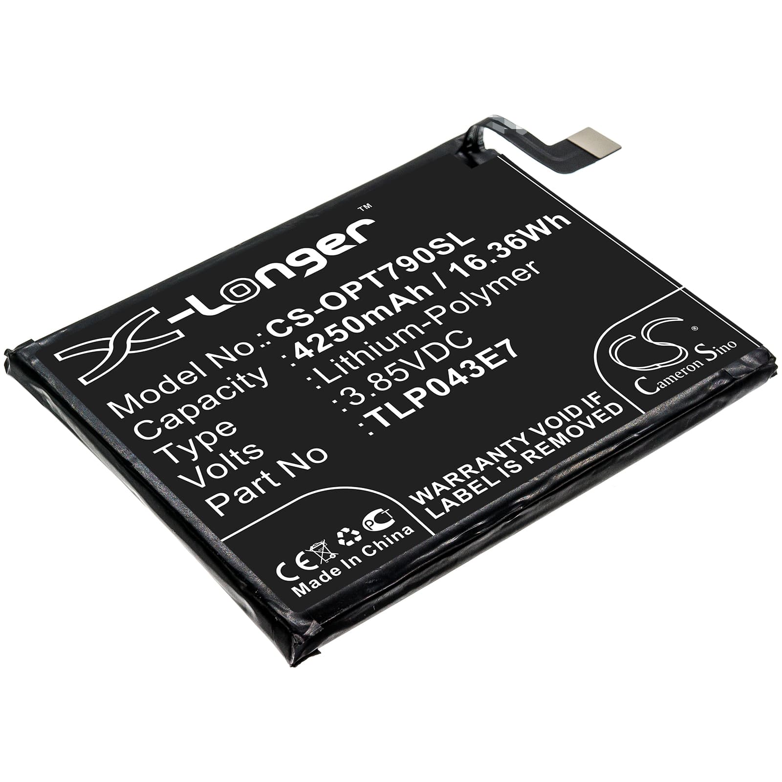 Replacement Battery for T-Mobile Revvl 5G - CS-OPT790SL-1.jpg