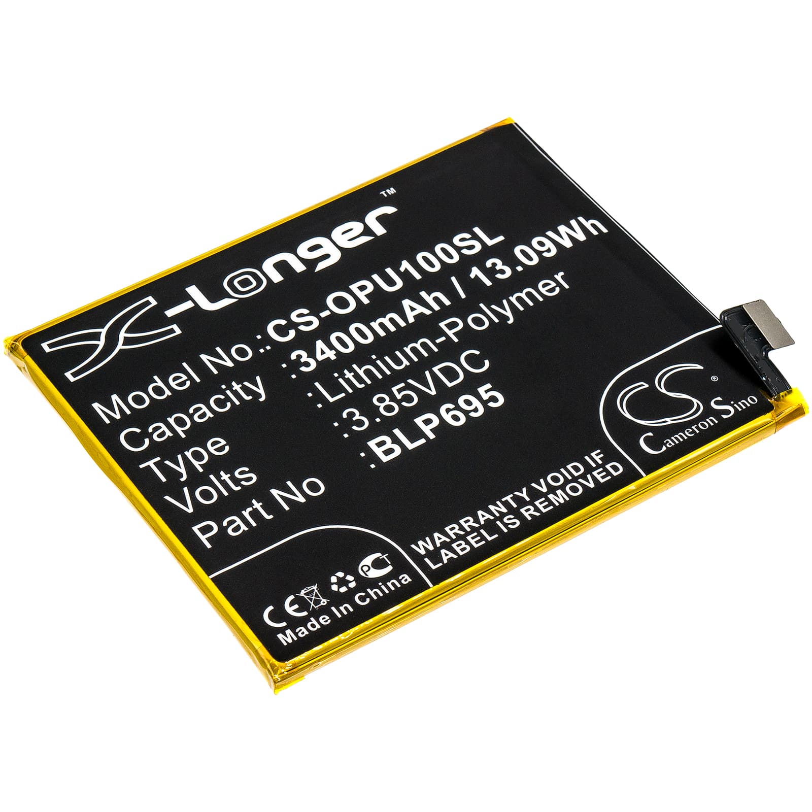 Replacement Battery for Oppo Realme U1 - CS-OPU100SL-1.jpg