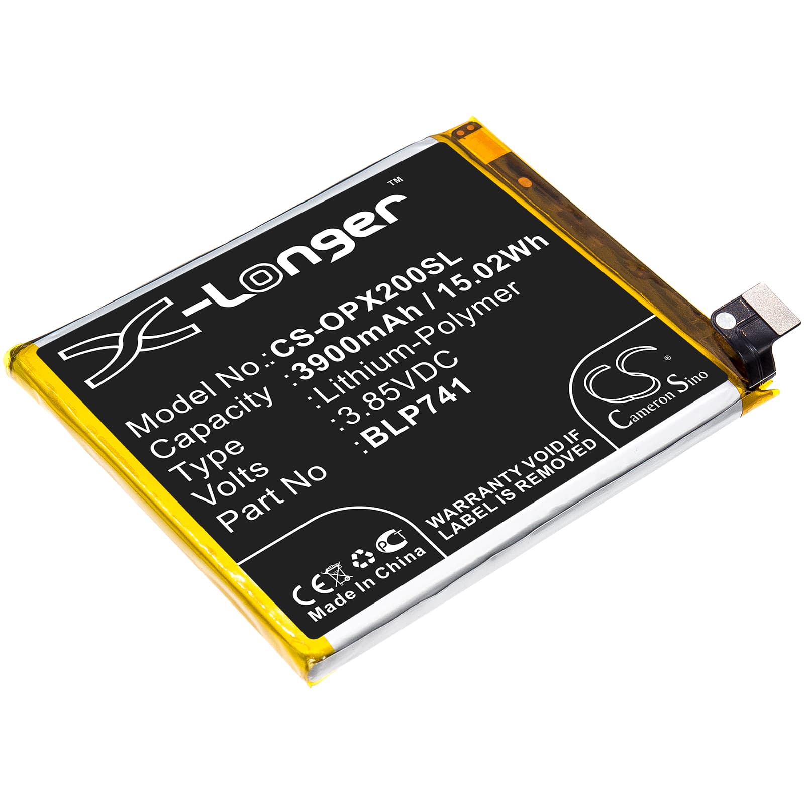 Replacement Battery for Oppo Realme X2 - CS-OPX200SL-1.jpg