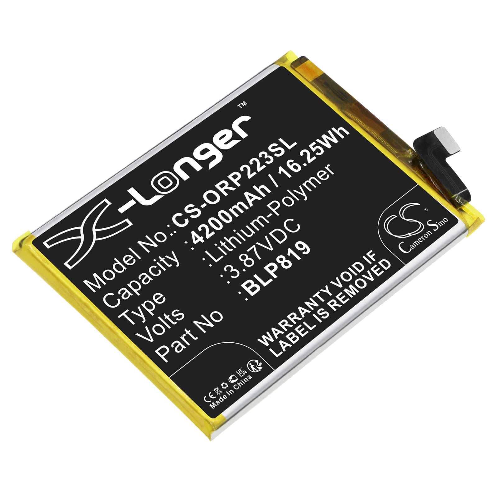 Replacement Battery for Oppo Reno6 4G - CS-ORP223SL-1.jpg