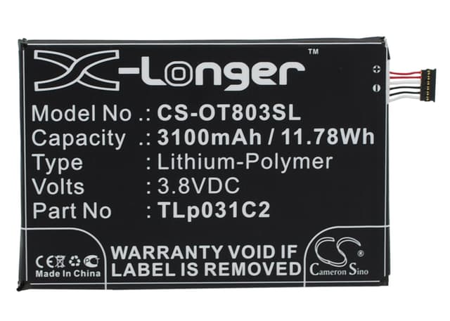 Replacement battery