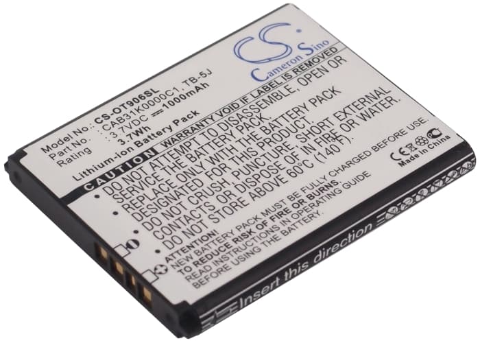 Replacement Battery for TCL A906 - CS-OT906SL-1.jpg