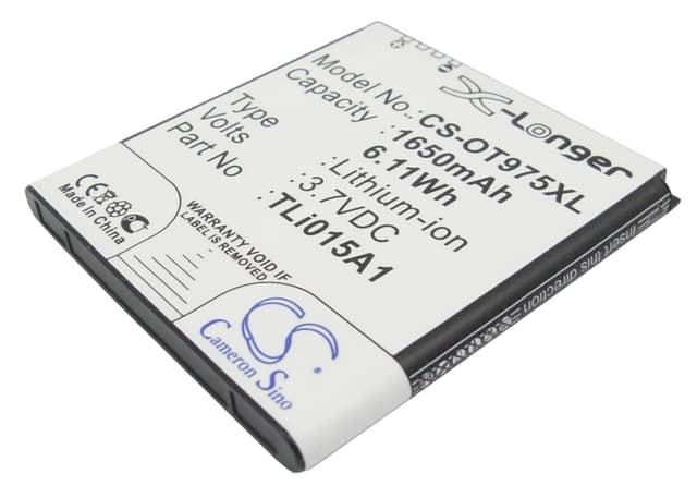 Replacement battery