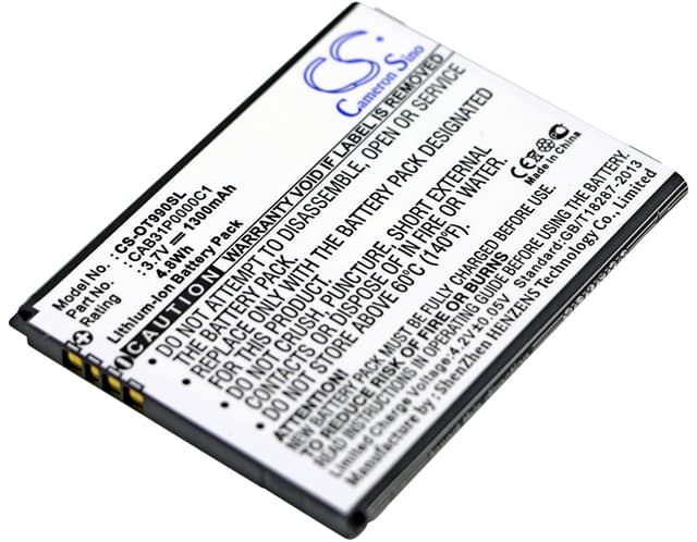 Replacement battery