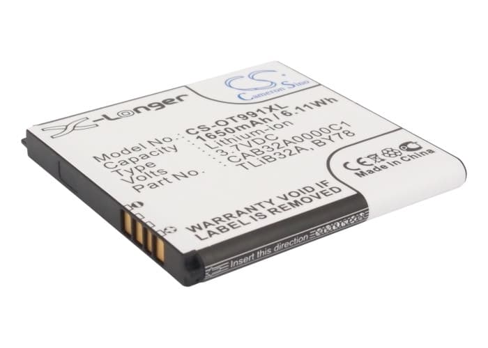Replacement Battery for Alcatel OT-991D - CS-OT991XL-1.jpg