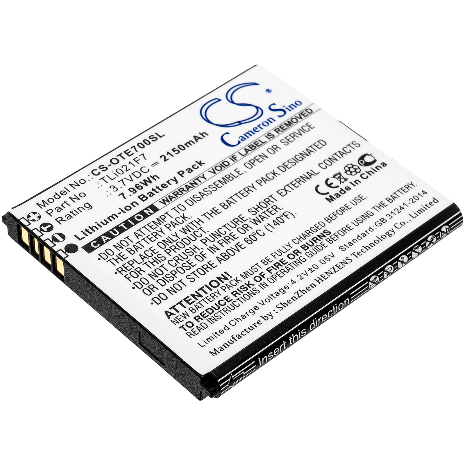 Replacement Battery for EE Mini 2 4G LTE - CS-OTE700SL-1.jpg