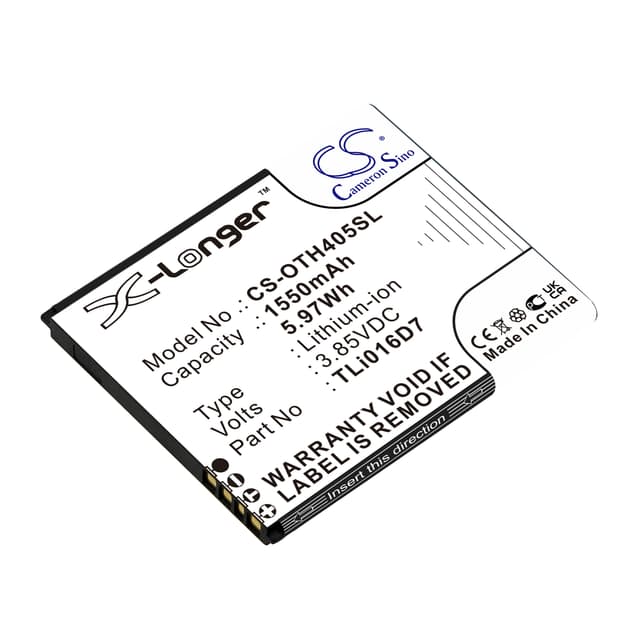 Replacement battery