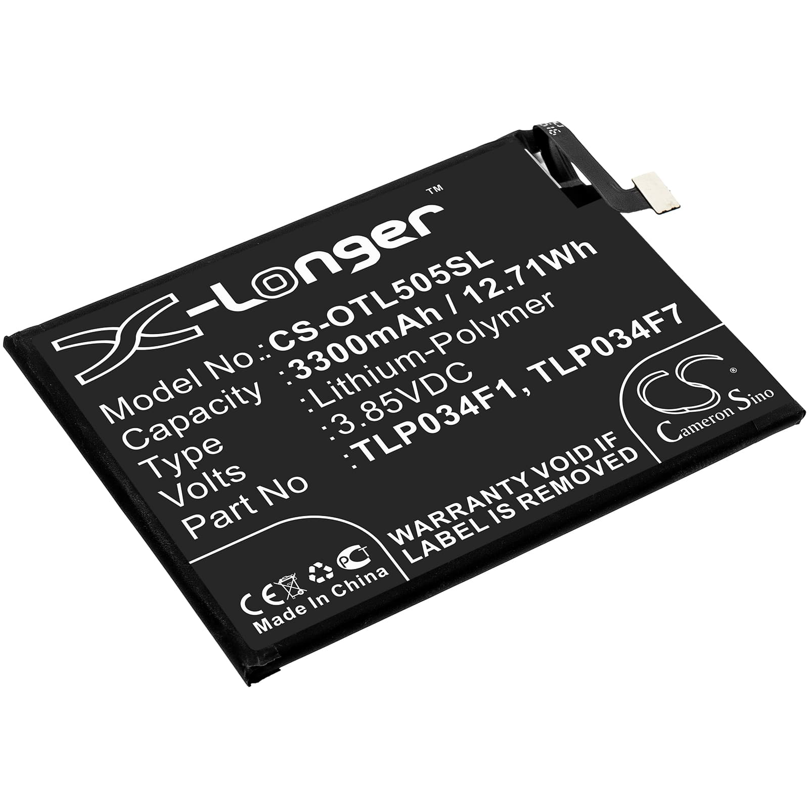 Replacement Battery for Total Wireless A2X - CS-OTL505SL-1.jpg