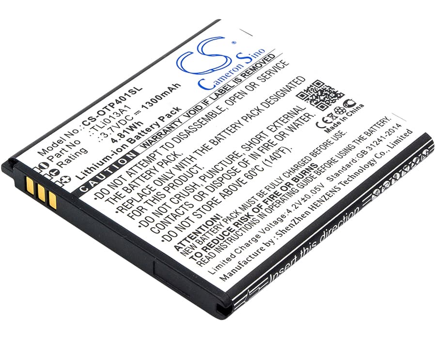 Replacement Battery for Alcatel One Touch Pixi 4 3.5 - CS-OTP401SL-1.jpg