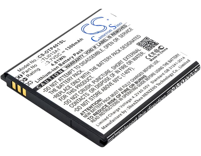 Replacement battery