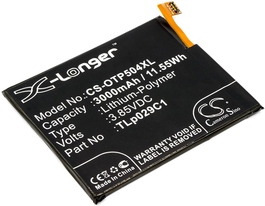 Replacement Battery for Alcatel A30 Fierce - CS-OTP504XL-1.jpg