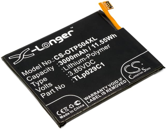 Replacement battery
