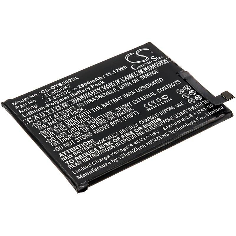 Replacement Battery for Alcatel 1S - CS-OTS502SL-1.jpg