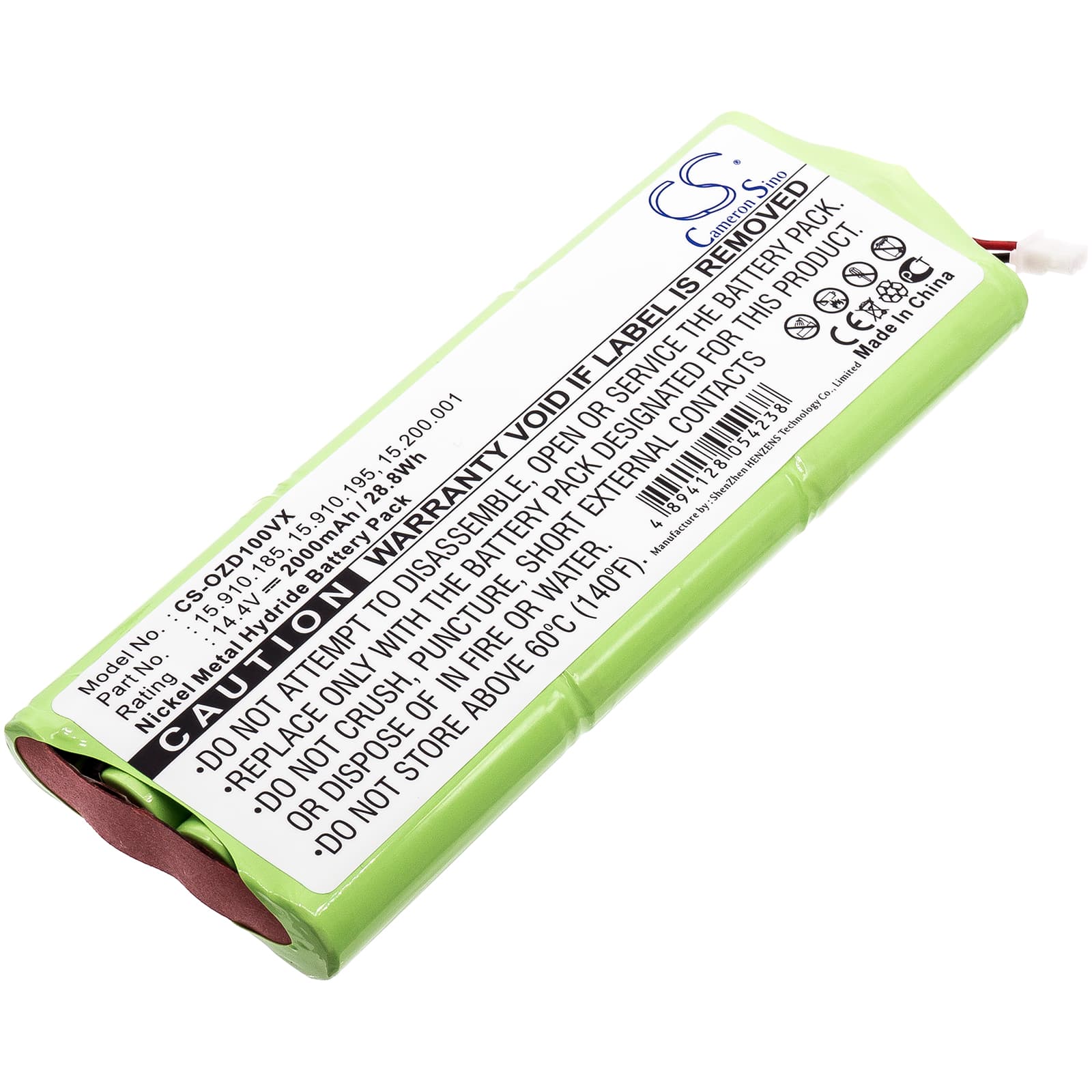 Replacement Battery for TOPAN TP-AVC701 - CS-OZD100VX-1.jpg
