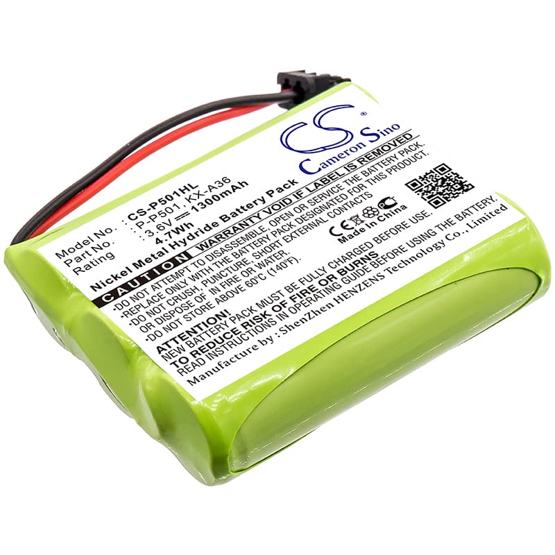 Replacement Battery for Panasonic HHR-P505 - CS-P501HL-1.jpg