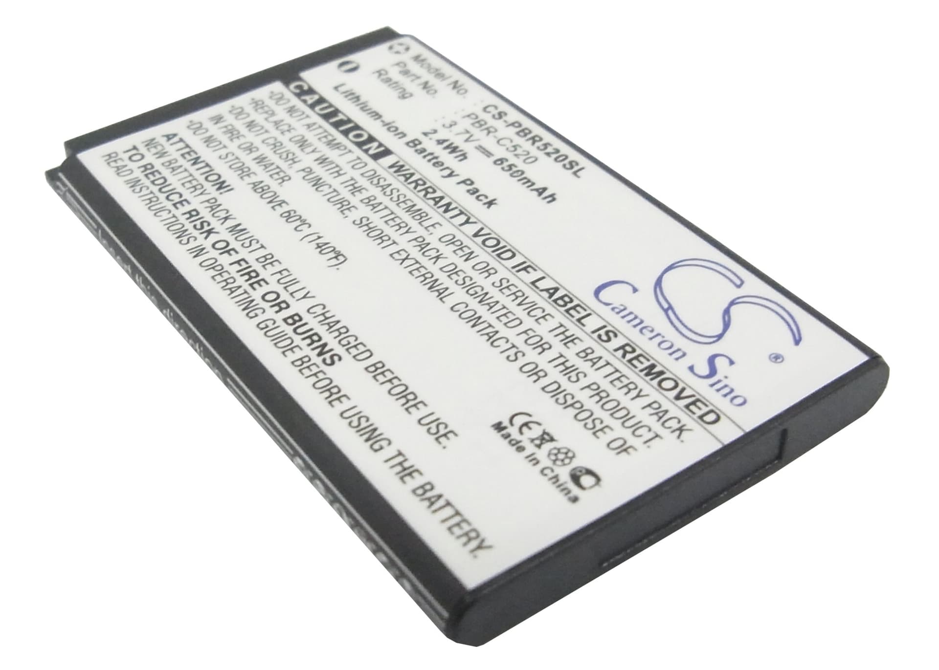 Replacement Battery for Pantech PN-C520 - CS-PBR520SL-1.jpg