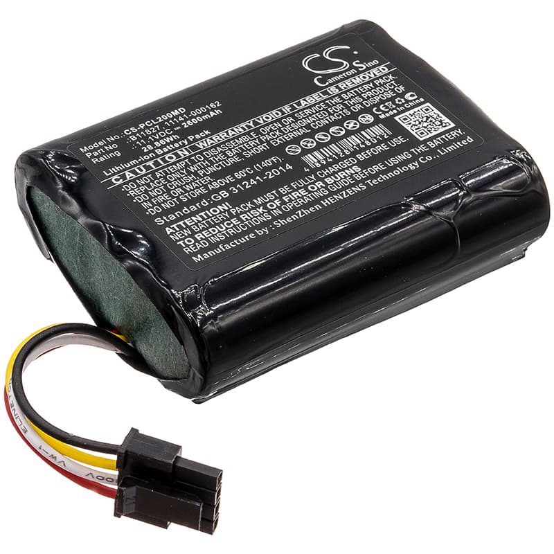Replacement Battery for Physio-Control LifePak 20 Defibrillato - CS-PCL200MD-1.jpg