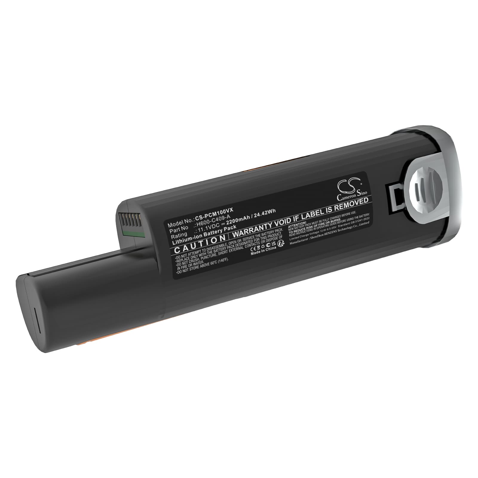 Replacement Battery for ROBIT H600 - CS-PCM100VX-1.jpg