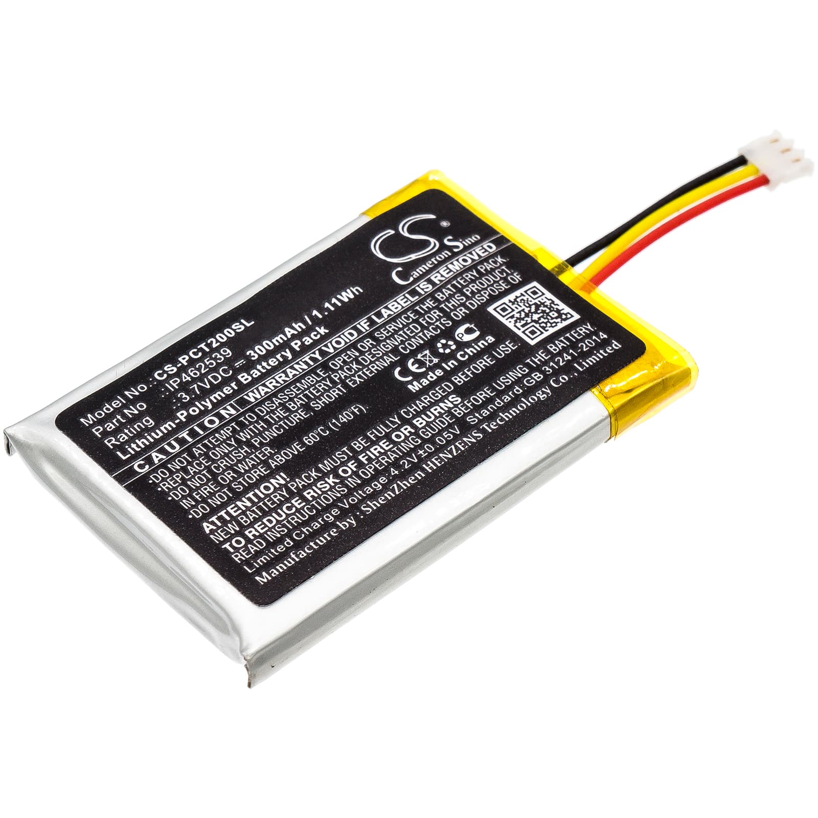 Replacement Battery for Phonak ComPilot - CS-PCT200SL-1.jpg