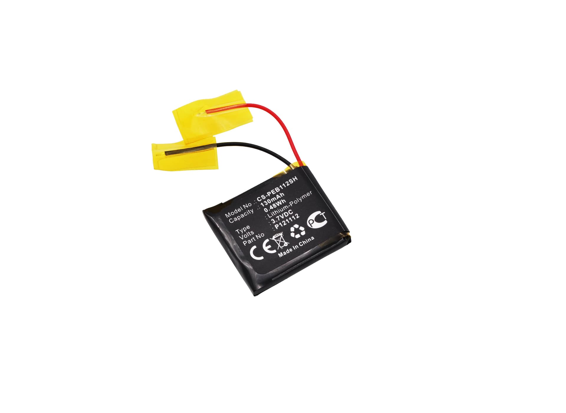 Replacement Battery for Pebble E-Paper - CS-PEB112SH-1.jpg