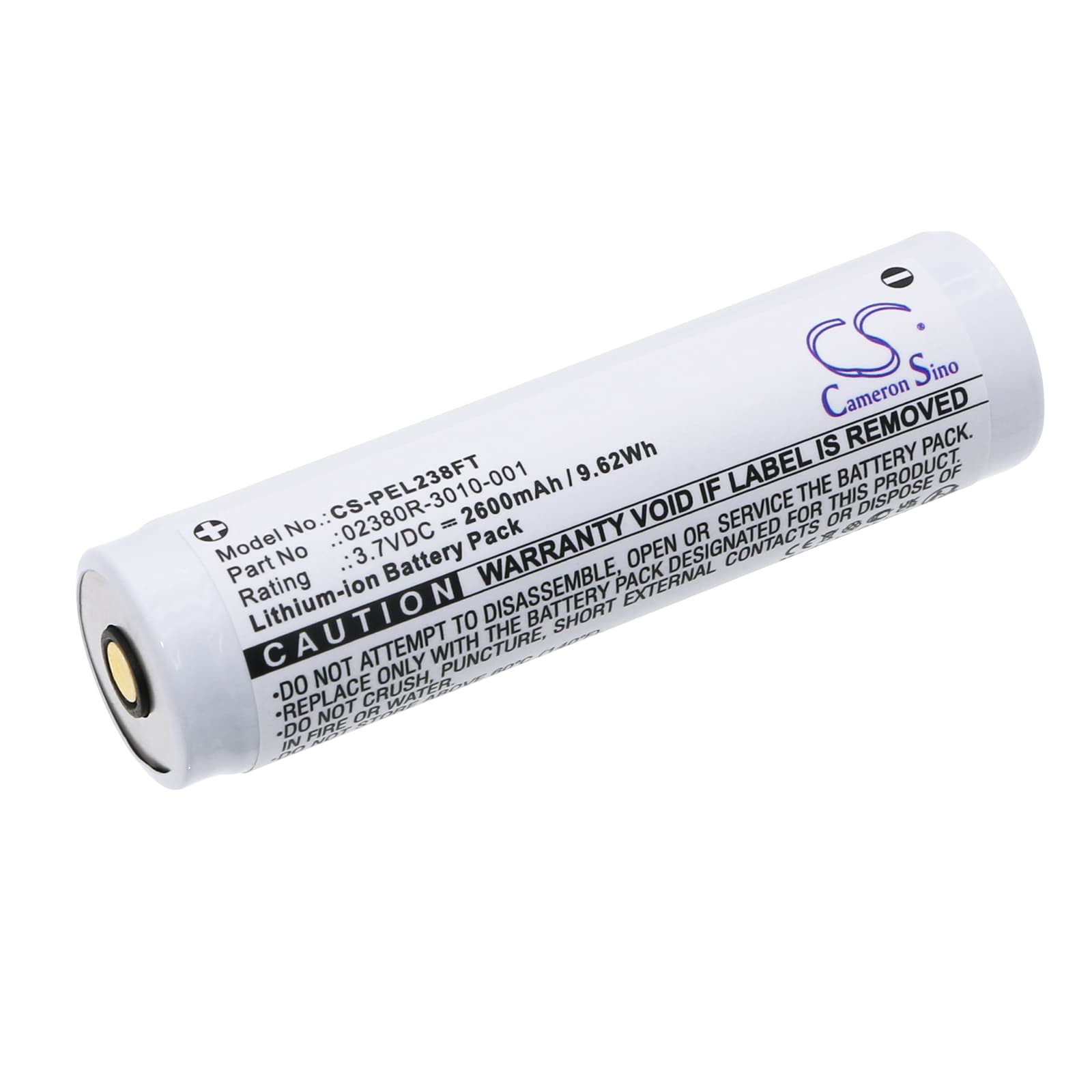 Replacement Battery for Pelican 7610 Tactical Flashlight - CS-PEL238FT-1.jpg