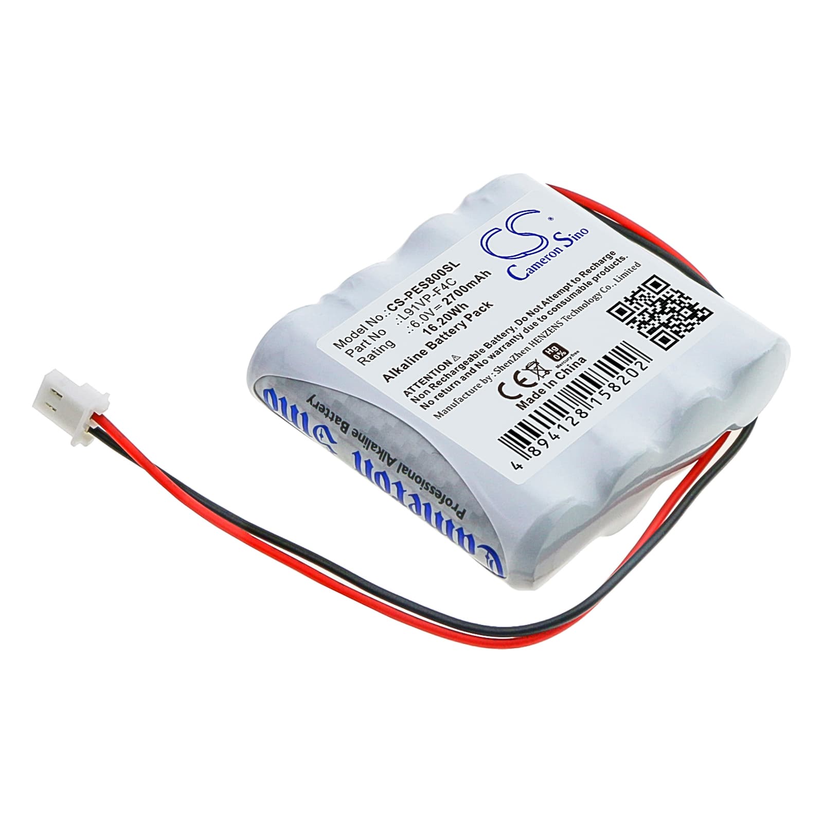 Replacement Battery for GP GPRHORW01018 - CS-PES800SL-1.jpg