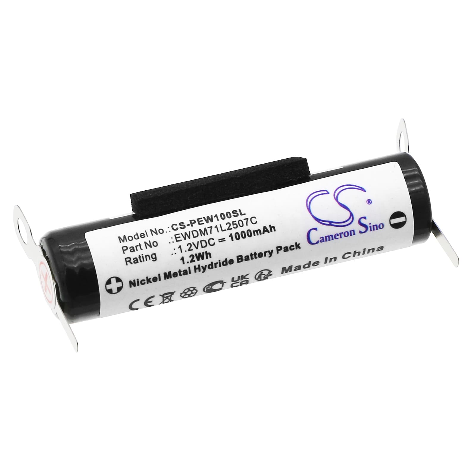 Replacement Battery for Panasonic WEW0890-W406 - CS-PEW100SL-1.jpg