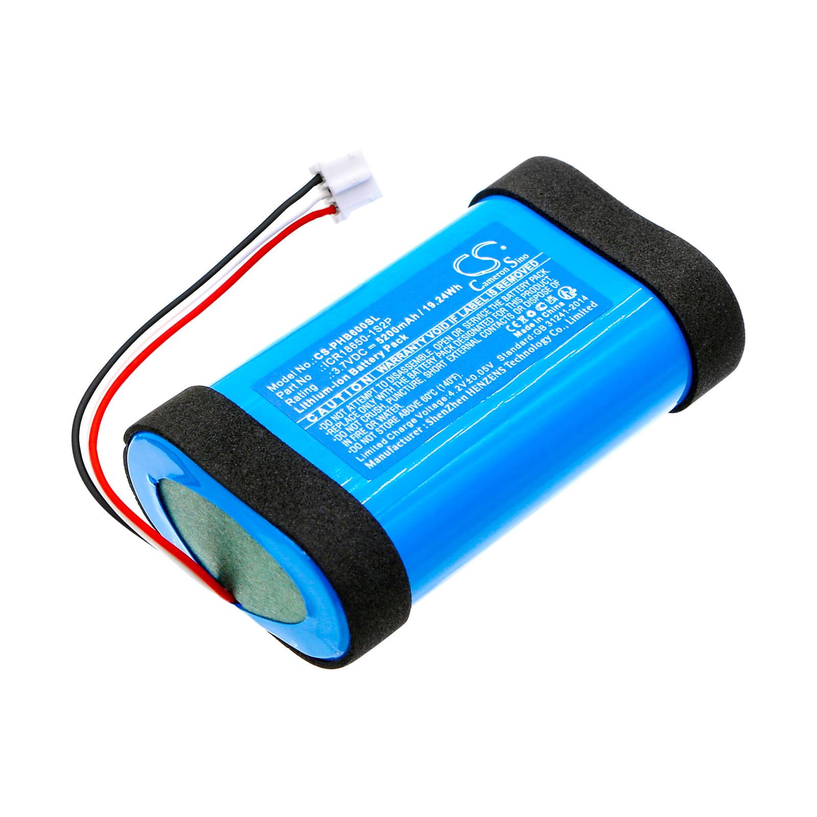 Replacement Battery for Philips BT6000 - CS-PHB600SL-1.jpg