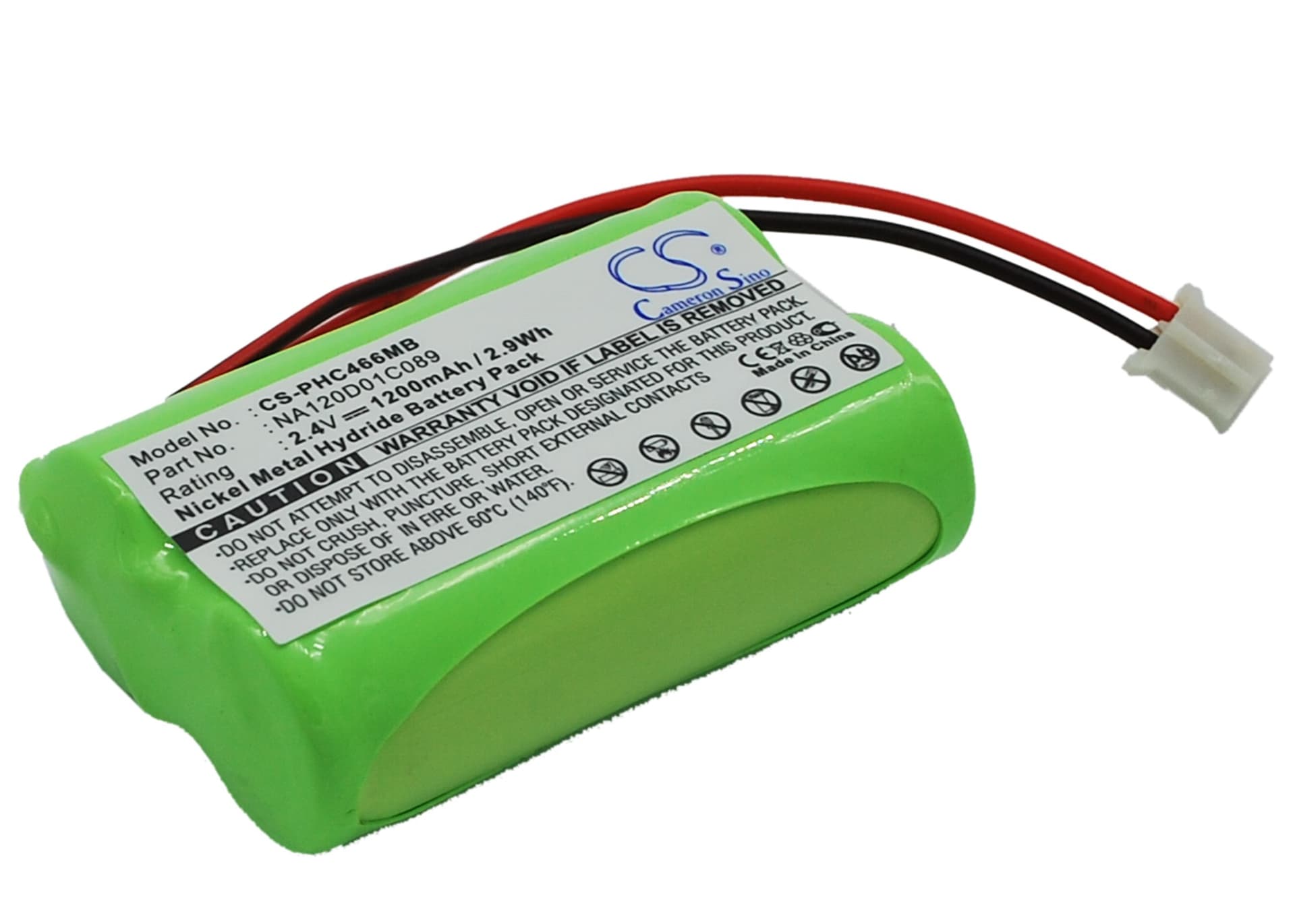 Replacement Battery for Philips SBC-SC477 - CS-PHC466MB-1.jpg
