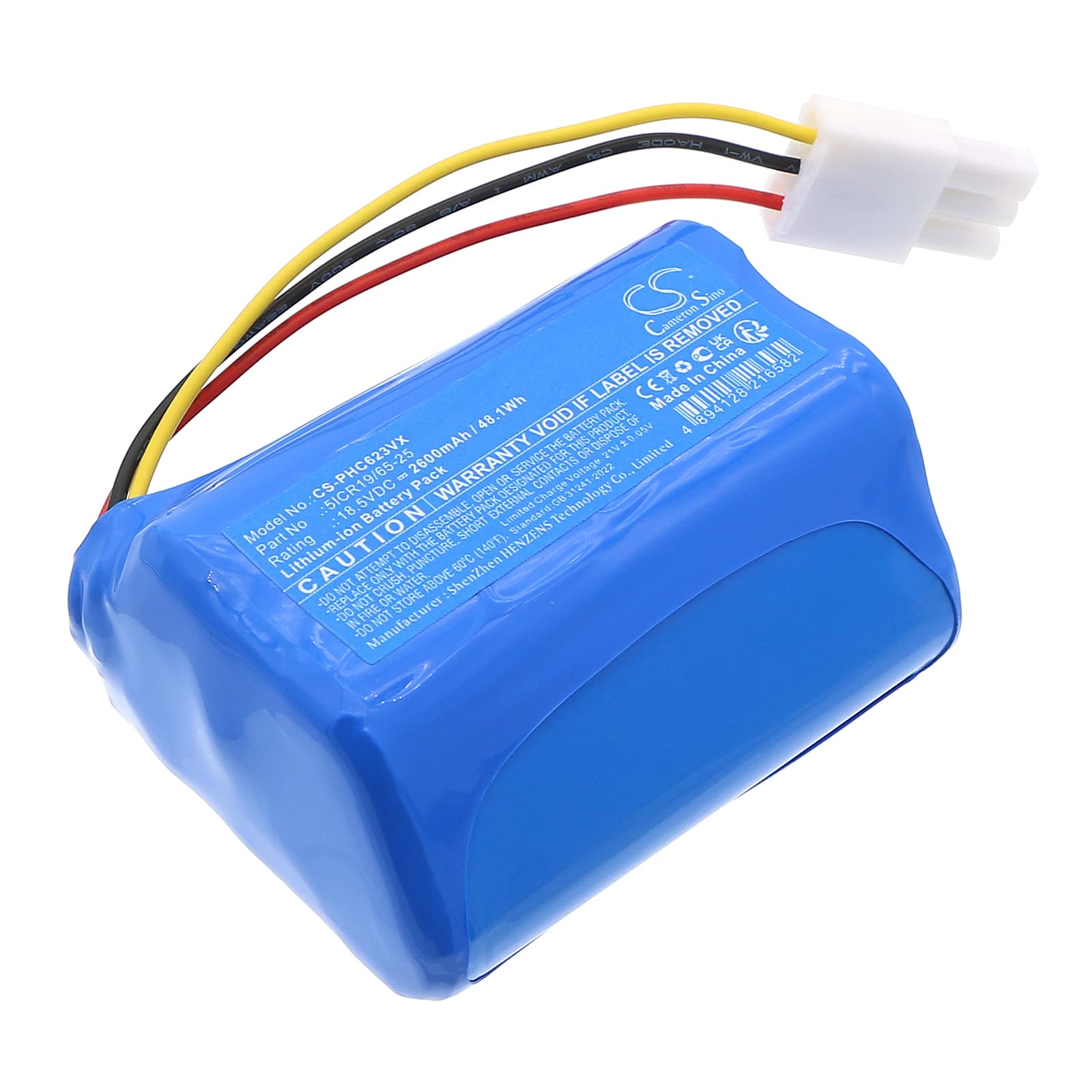 Replacement Battery for Philips FC6231 - CS-PHC623VX-1.jpg