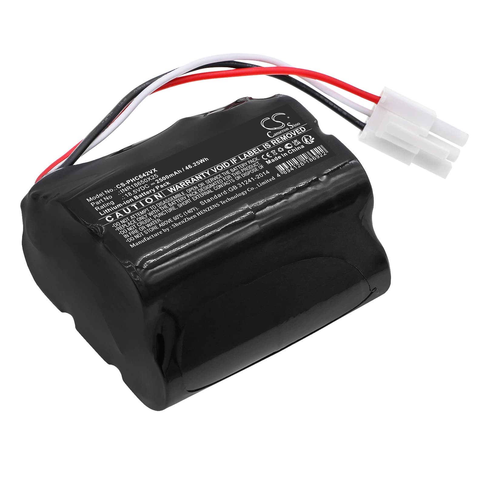 Replacement Battery for Philips FC6401 - CS-PHC642VX-1.jpg