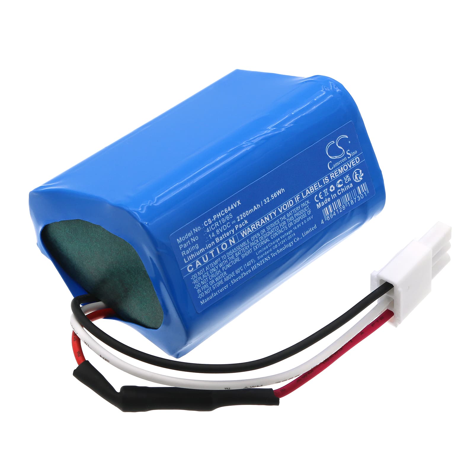 Replacement Battery for Philips PowerPro Aqua FC6400 - CS-PHC644VX-1.jpg