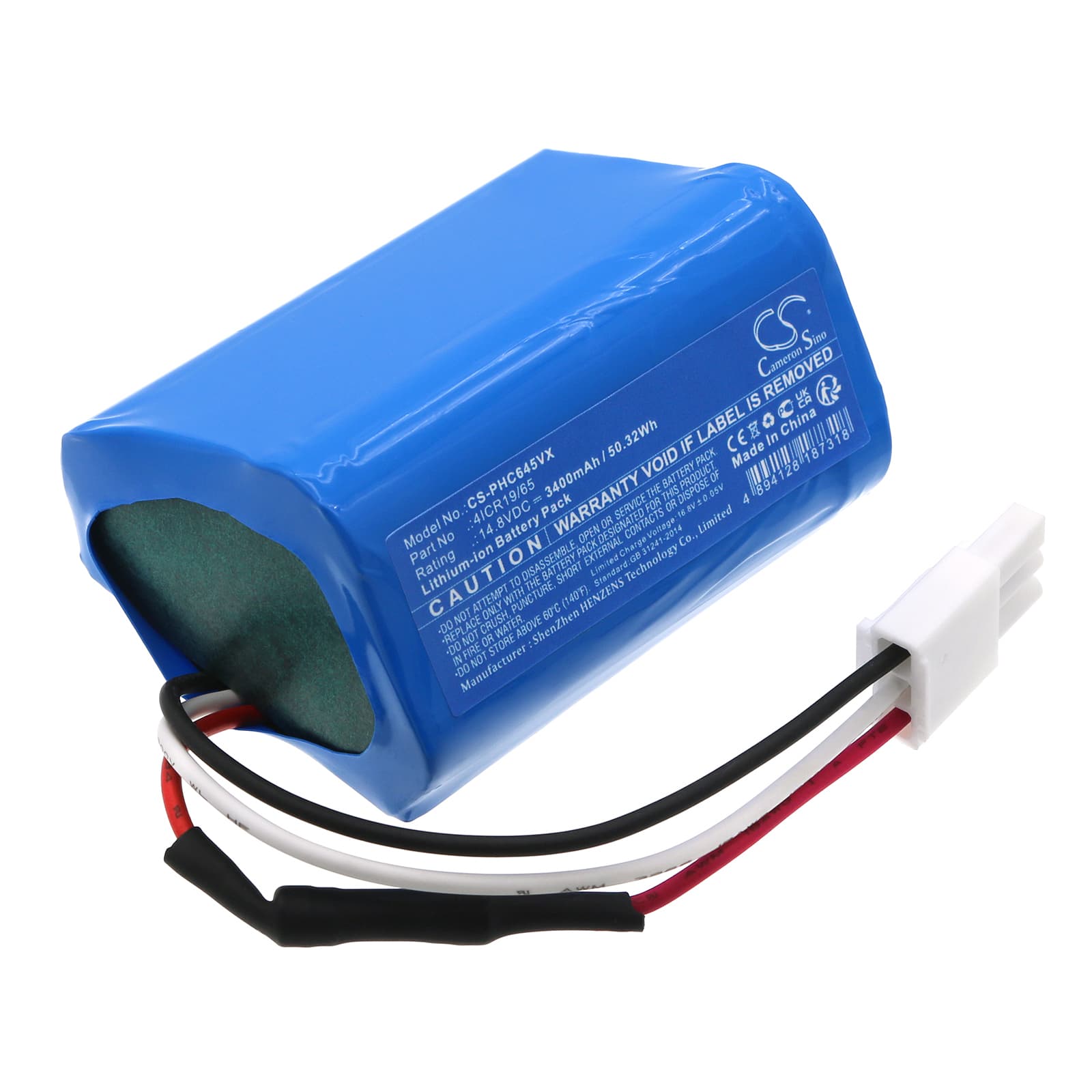 Replacement Battery for Philips PowerPro Aqua FC6400 - CS-PHC645VX-1.jpg