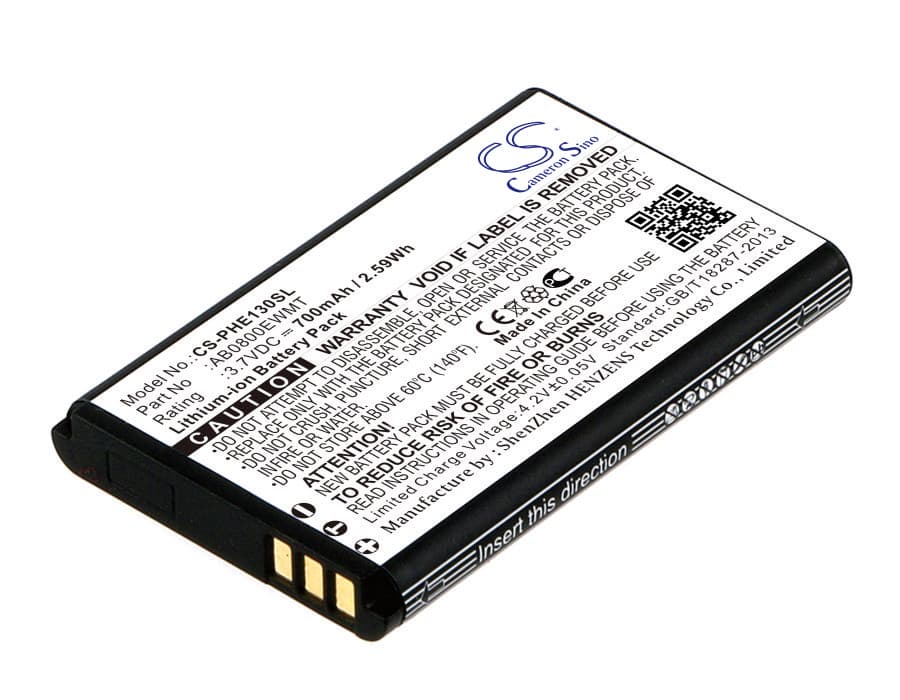 Replacement Battery for Philips E130 - CS-PHE130SL-1.jpg
