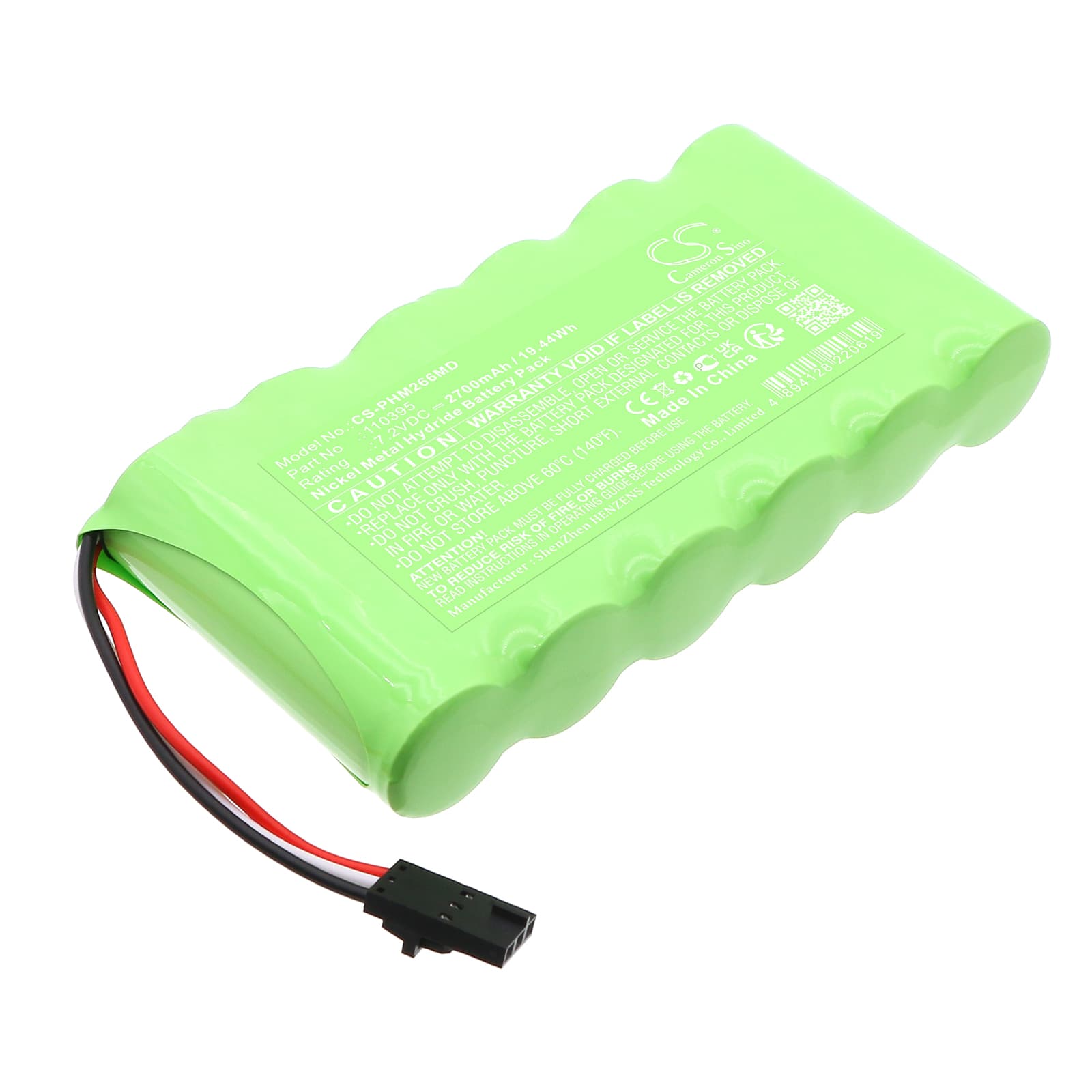 Replacement Battery for Philips PageWriter 10 - CS-PHM266MD-1.jpg