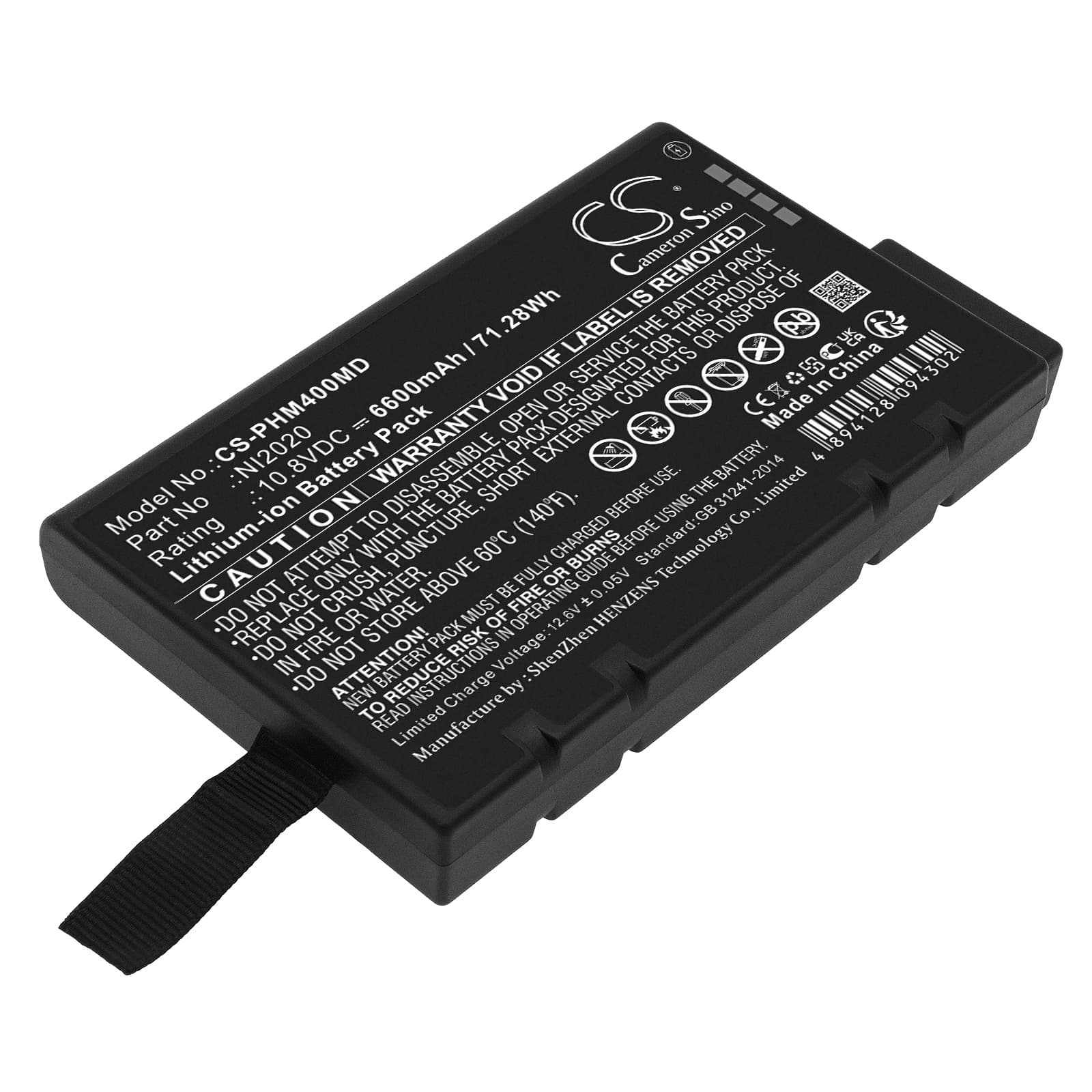 Replacement Battery for GE Krautkramer USN 52R - CS-PHM400MD-1.jpg