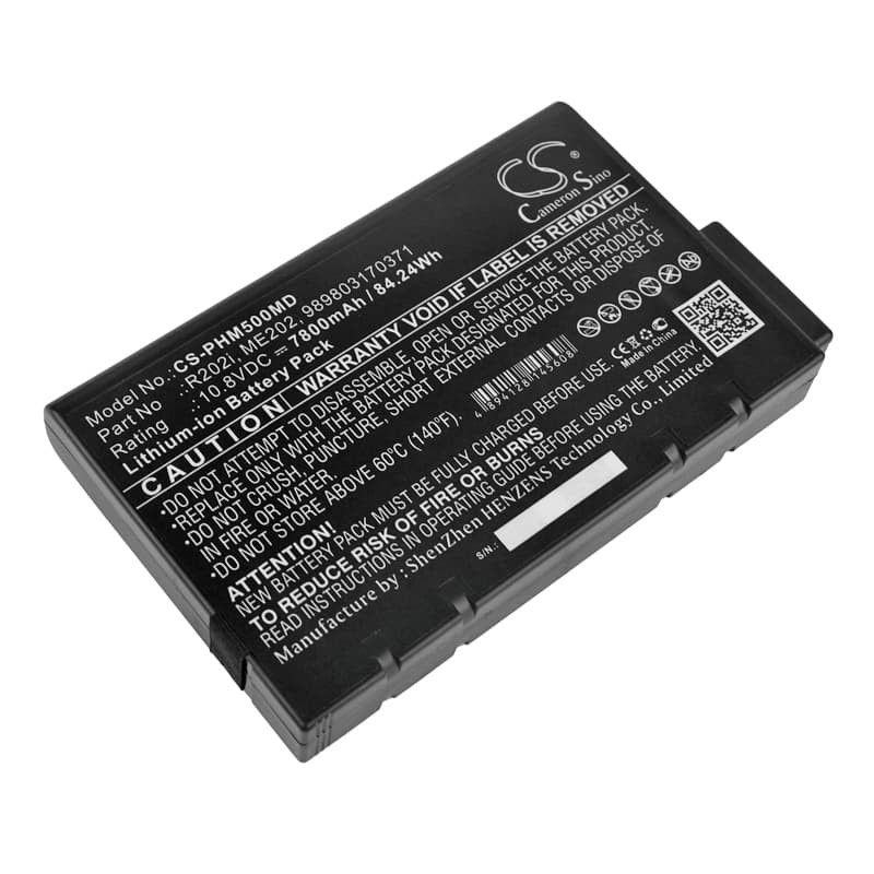 Replacement Battery for Philips Effica CM100 863300 - CS-PHM500MD-1.jpg