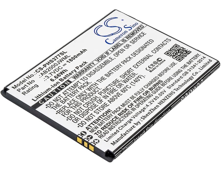 Replacement Battery for Philips Xenium S337 - CS-PHS377SL-1.jpg