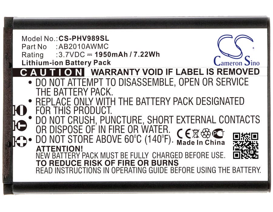 Replacement Battery for Philips Xenium V989 - CS-PHV989SL-1.jpg