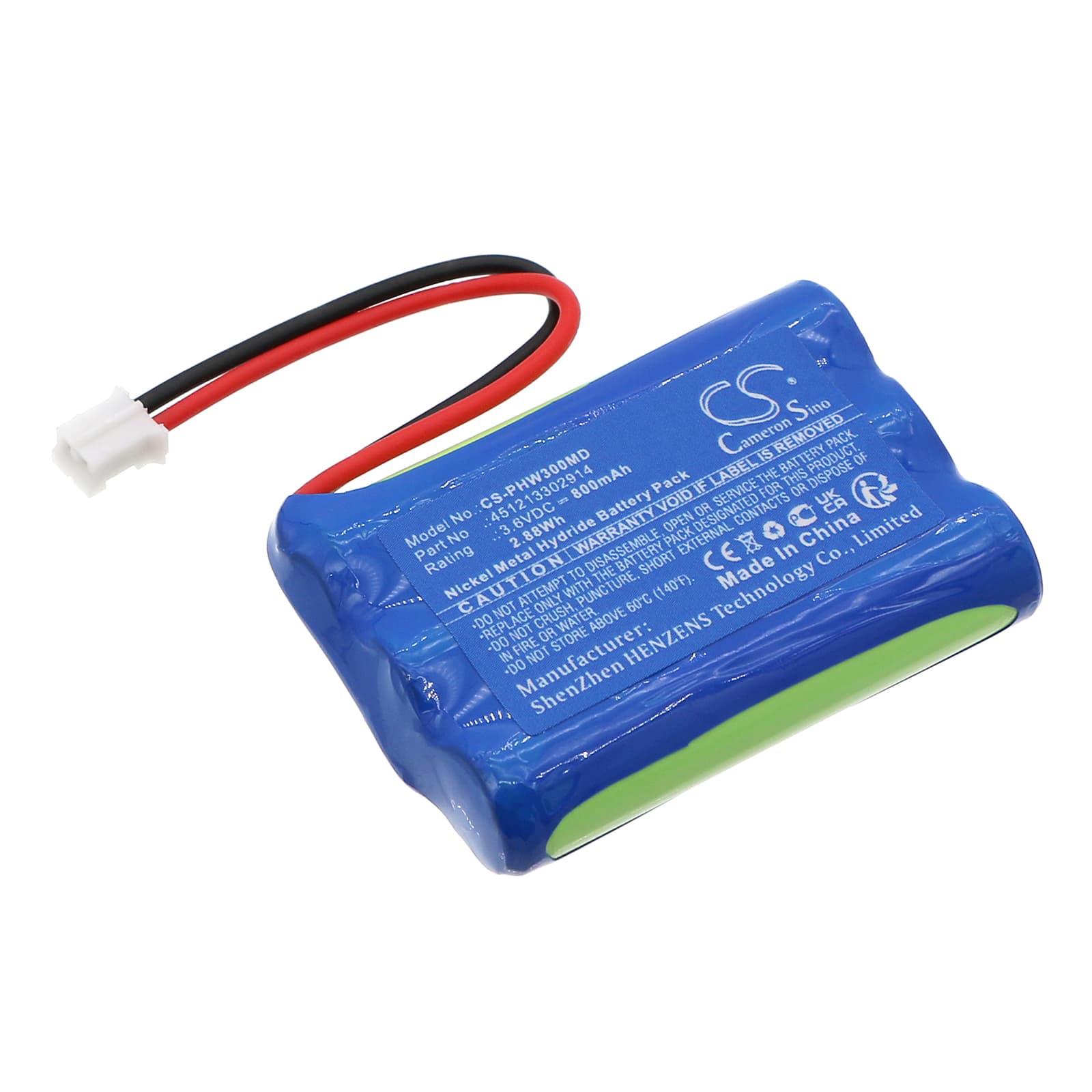 Replacement Battery for Philips Remote Control W13 - CS-PHW300MD-1.jpg
