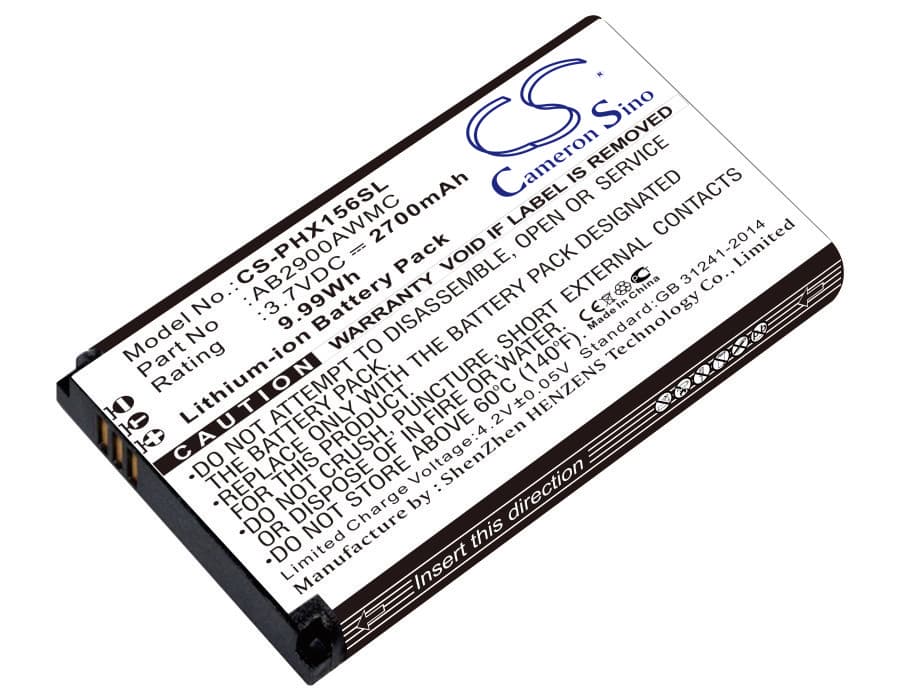 Replacement Battery for Philips Xenium X1560 - CS-PHX156SL-1.jpg