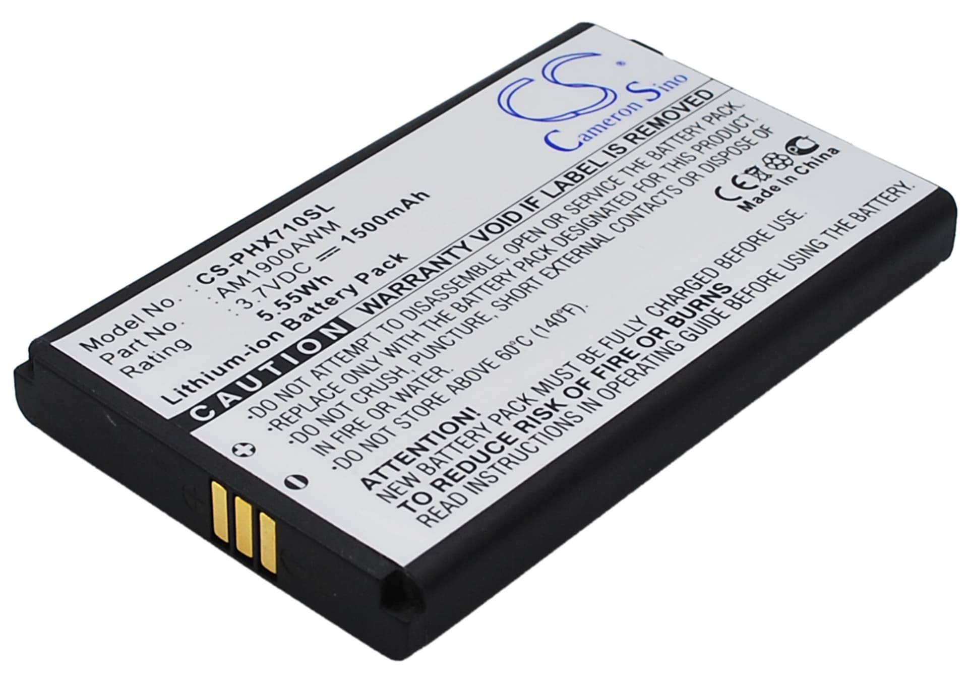 Replacement Battery for Philips Xenium X710 - CS-PHX710SL-1.jpg
