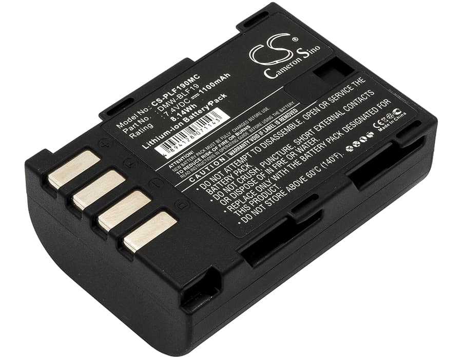 Replacement Battery for Panasonic Lumix DMC-GH3 - CS-PLF190MC-1.jpg