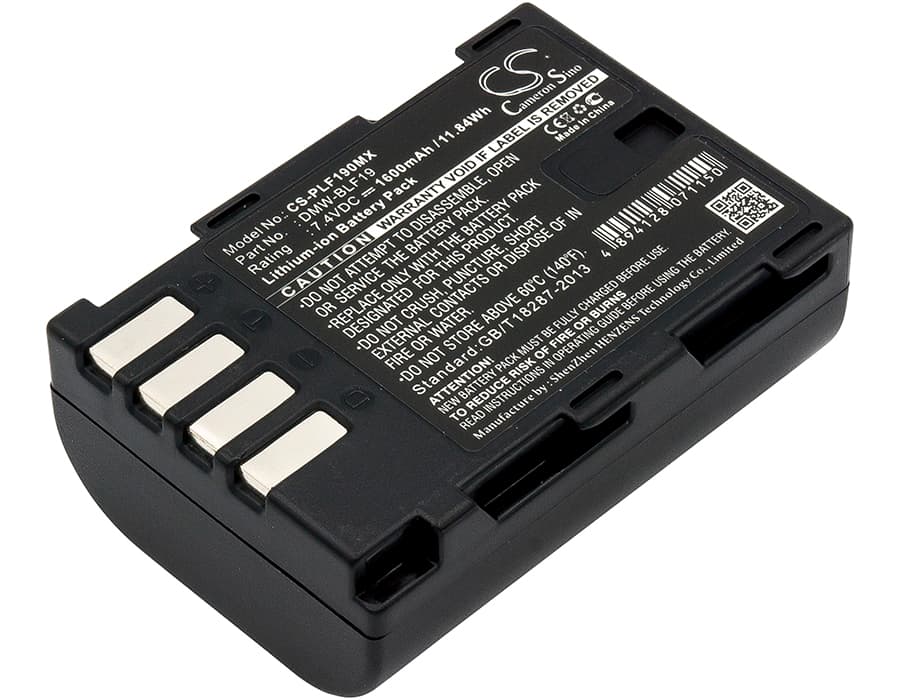 Replacement Battery for Panasonic Lumix DMC-GH3 - CS-PLF190MX-1.jpg