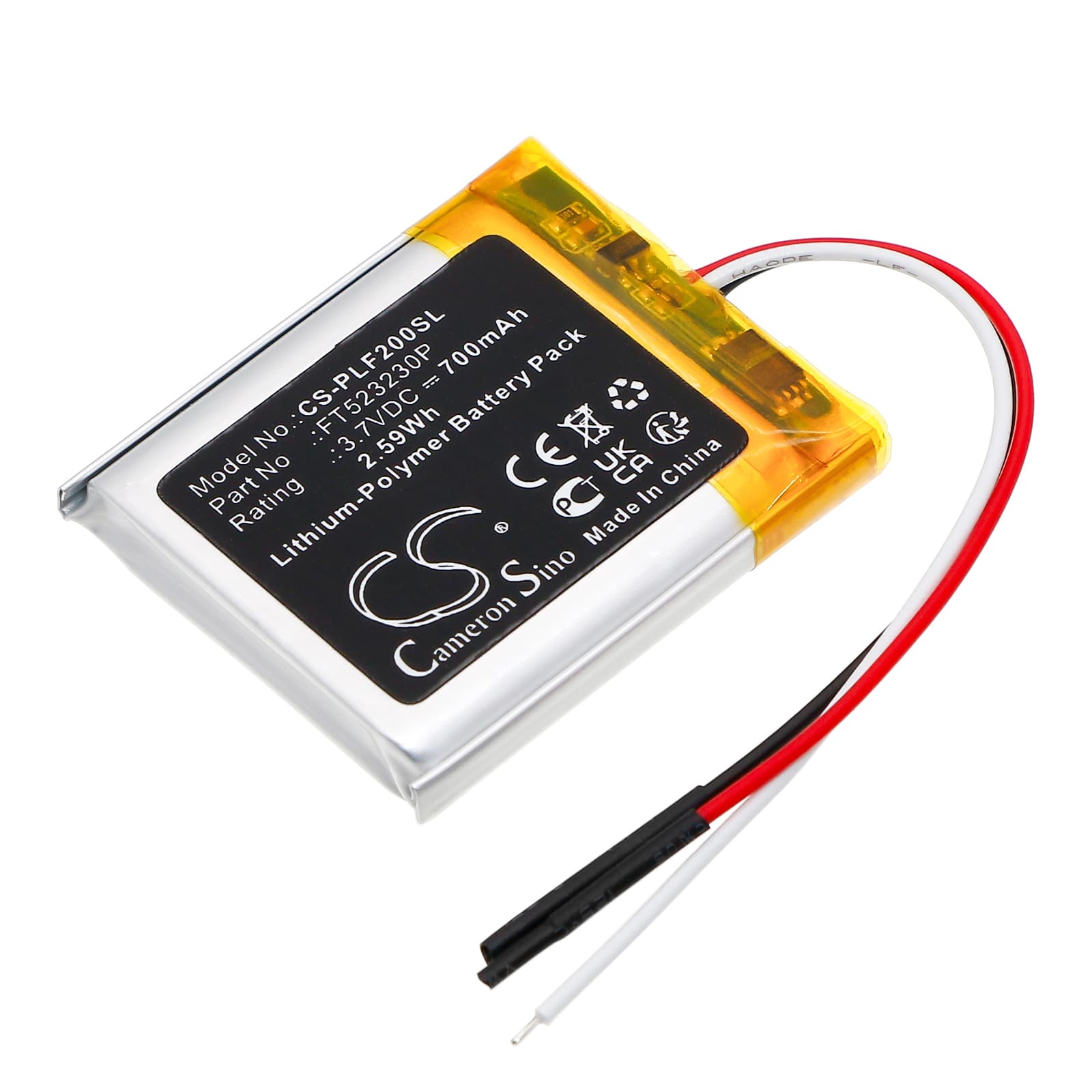 Replacement Battery for Technics EAH-F70N - CS-PLF200SL-1.jpg