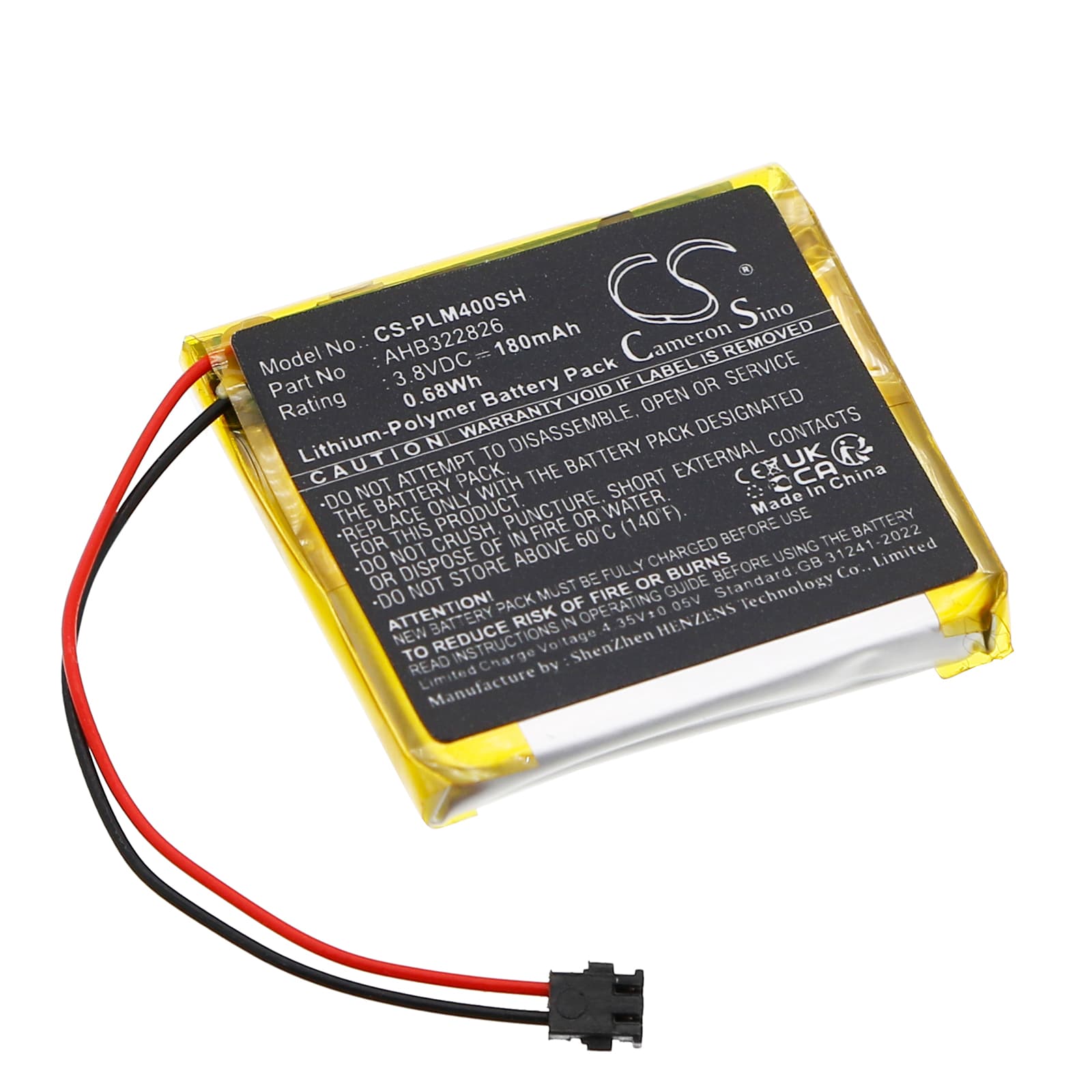 Replacement Battery for Polar GPS Sport Watch M400 - CS-PLM400SH-1.jpg